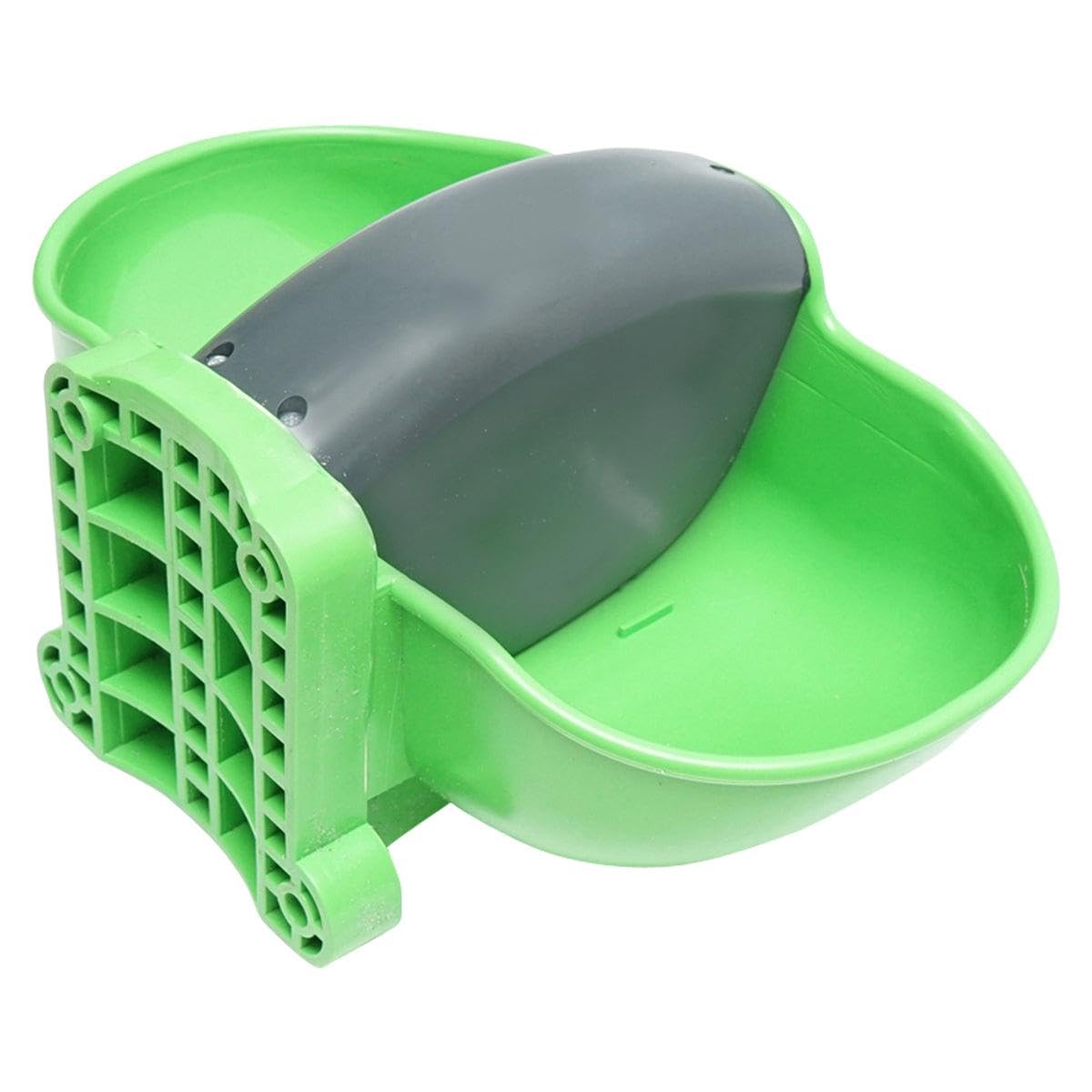 Abbeveratoio doppio 8L a livello costante per bestiame | Abbeveratoio doppio 8L con galleggiante regolabile, acqua sempre disponibile per animali da allevamento