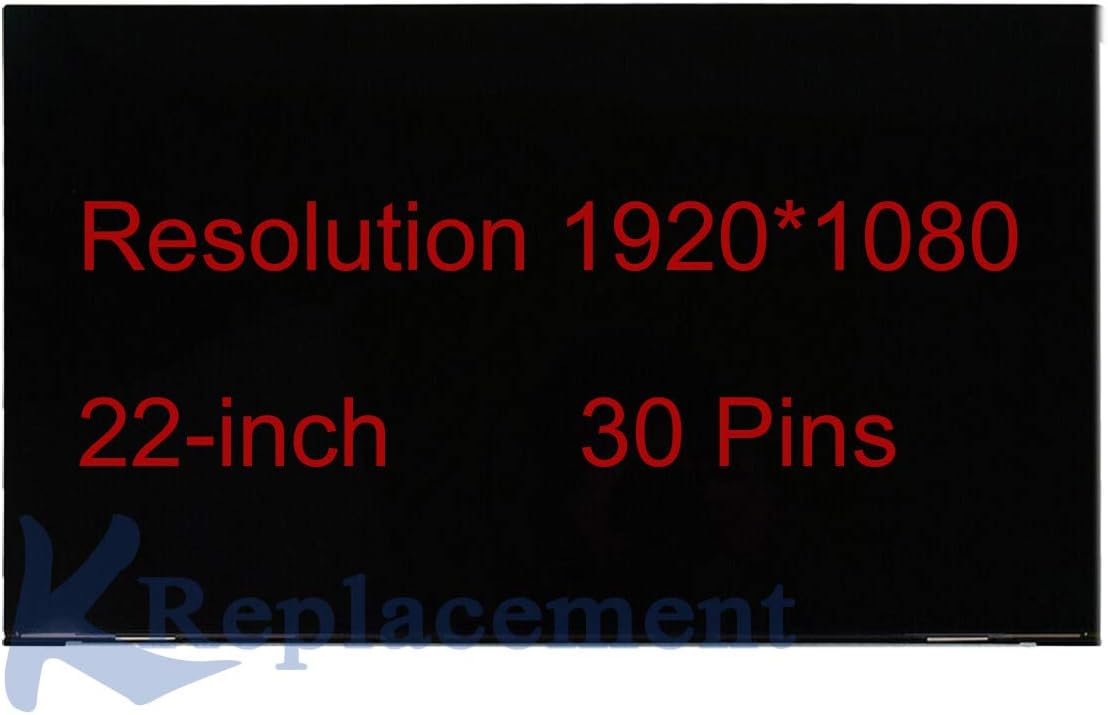 21.5" LCD LED Screen Display 30 Pin 1920x1080 LM215WF9(SS)(A1) LM215WF9-SSA1 LM215WF9 SSA1or Other Compatible Model (Non-Touchscreen)