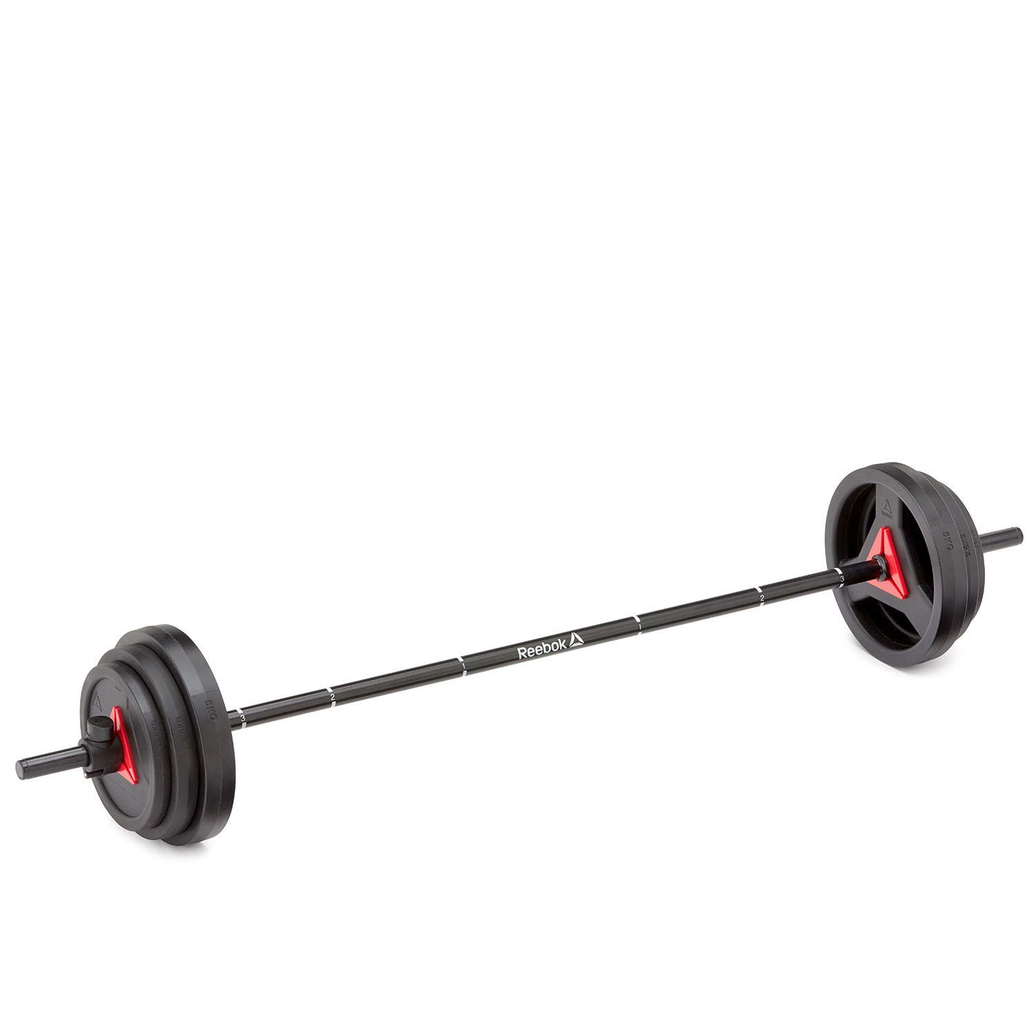 Amazon | Reebok(リーボック) ウェイトセット 20kg(プレート&バー