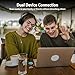USB Bluetooth 5.4 Adapter for PC, Plug and Play, Wireless Audio Transmitter for Bluetooth Headphones & Earbuds to PS4/PS5/Switch Dock/PC/Laptop/TV, Supporting 2 Headphones Connecting