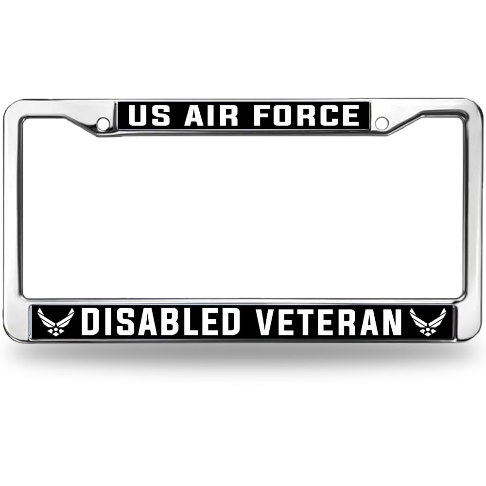 Veteran Army Hero Easy Installation License Plate Frame US Army Faith License Plate Frame for Family Members
