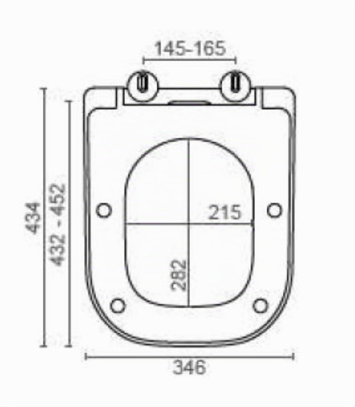 Tapa de WC GAP, asiento blanco, DUROPLAST de alta resistencia. Con sistema de cierre suave (SOFT CLOSE), antibacteriana y resistente a golpes, garantizando durabilidad y comodidad en cada uso.