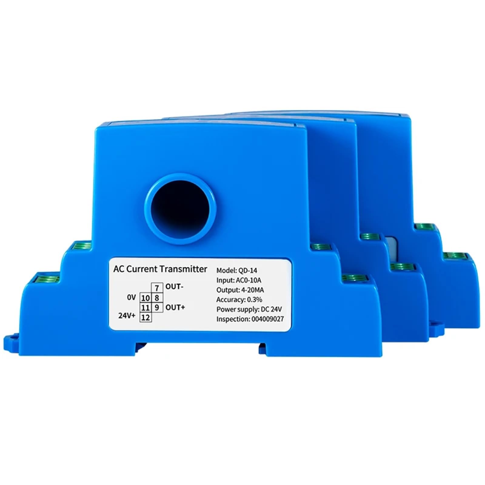 Émetteur effet Hall AC 0-5A convertit le courant pour éviter les surcharges 4-20mA - 7