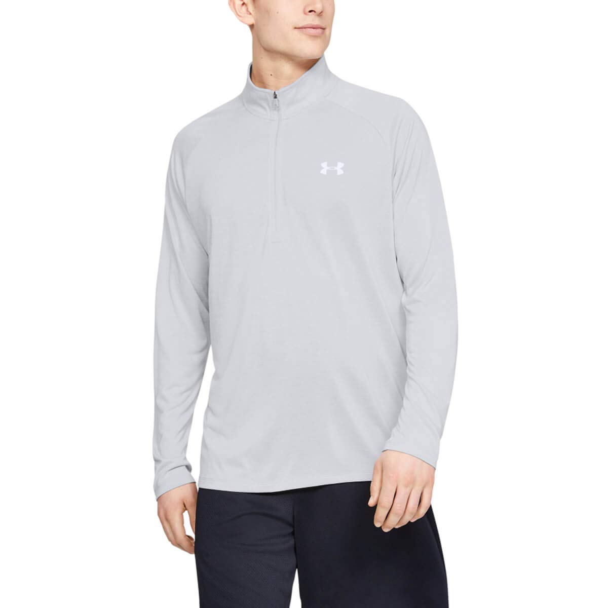 Men's UA Tech™ ½ Zip Long Sleeve XXX-Large Gray
