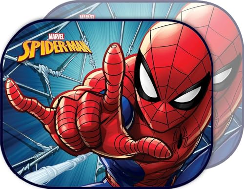 Marvel Spiderman Sunshade Pair of Sun Shade Car Sun Shade Spiderman Man Child