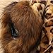 AQAYL Faux Fur Coat Women Leopard Print Coat Fuzzy Fleece Jacket Open Front Cardigan Fashion Winter Coats Warm Outwear