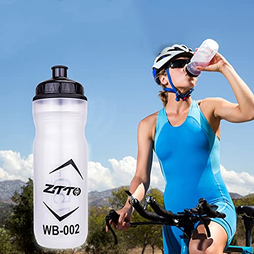 Bike Bottle Holder Set, Lightweight Mountain Bike Bottle Holder with Bottle Set Universal Bicycle Water Bottle Cage Holders with 750ML BPA-Free Sports Water Drinks Bottle for Outdoor Cycling - Image 8