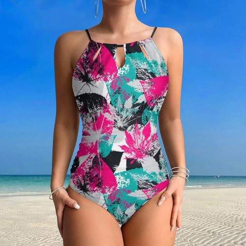 Monokini beachwear à fleurs idéal pour vos vacances à la mer