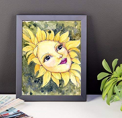 Amazon.com: Sunflower Wall Decor - Bright Yellow Flower Face