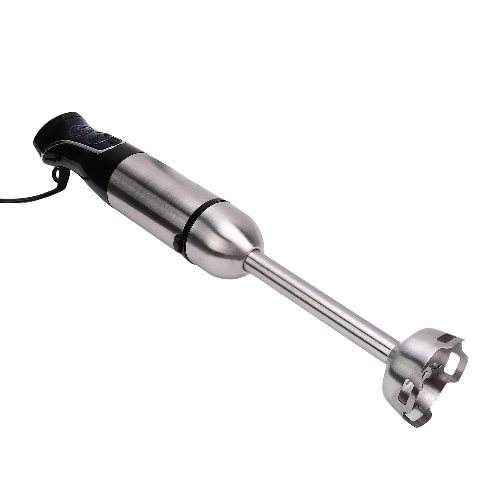 TOPINCN Zestaw Blendera Ręcznego Blender Zanurzeniowy 3 w 1 ze Stali Nierdzewnej z Kubkiem 800 Ml i miską Rozdrabniacza 600 Ml Silnik o Zmiennej Prędkości Obrotowej do (Wtyczka UE 220-240 V, 1500 W)