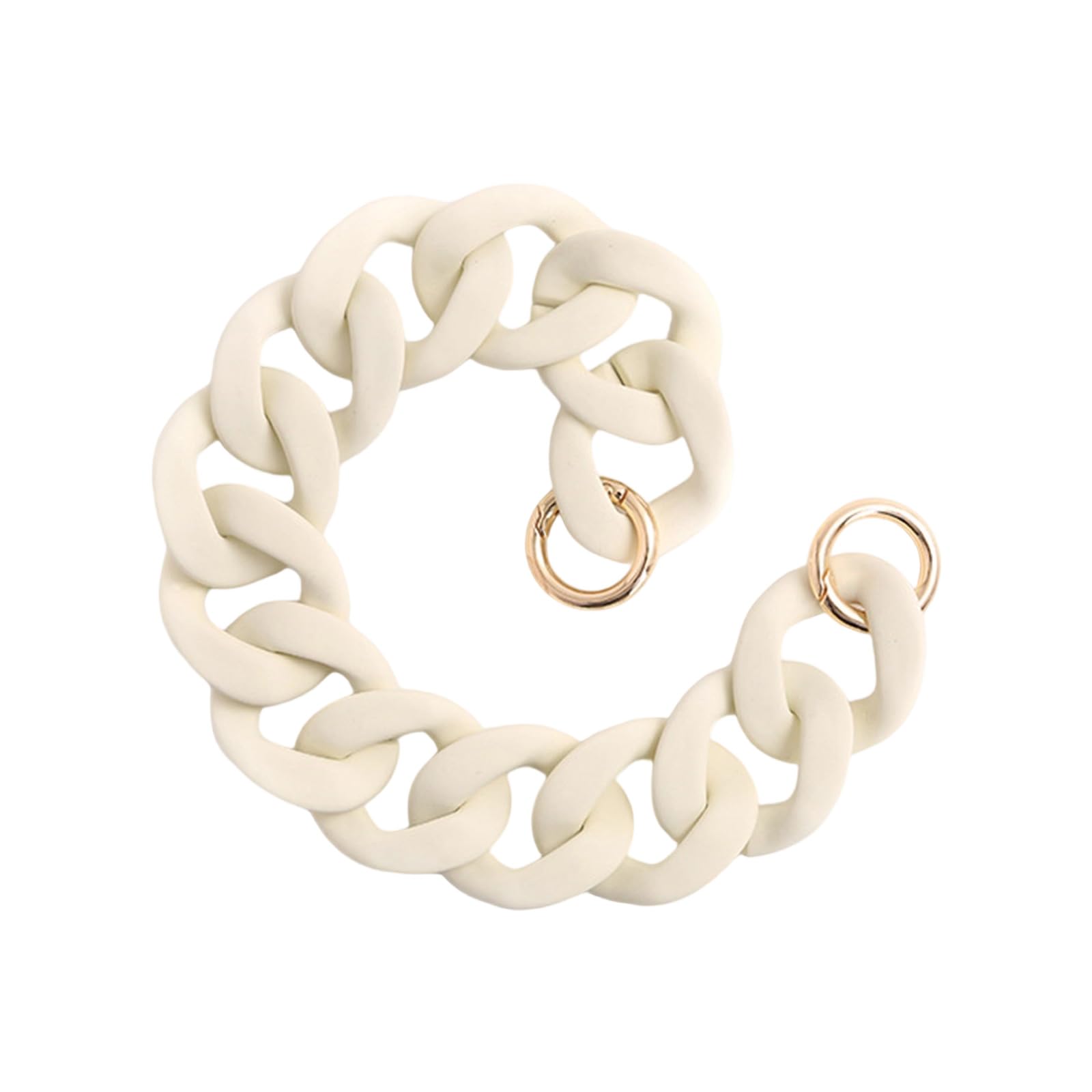 Kelisdi Bag Chain Handle Bag Purse Strap Detachable Handbag Decoration Chain with Buckles, Purse Making Accessories Accessories Charms