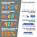 Letras y Números Magnéticos para Niños - Conjunto Completo: 182 Letras y...