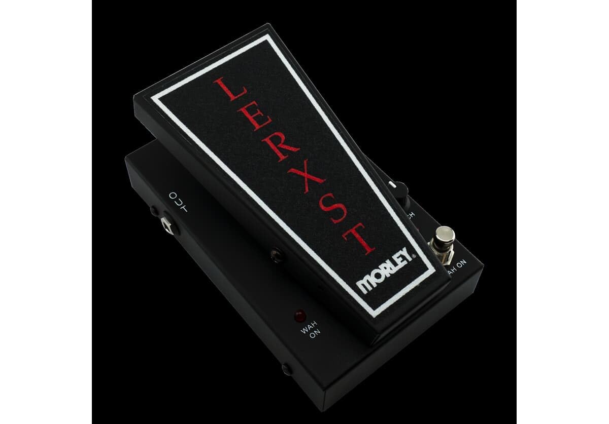 Morley LBB Lerxst Blah-Blah Wah, zuschaltbare dynamische Fitereffekte, entwickelt mit Alex Liefeson (Rush), Gitarreneffektpedal