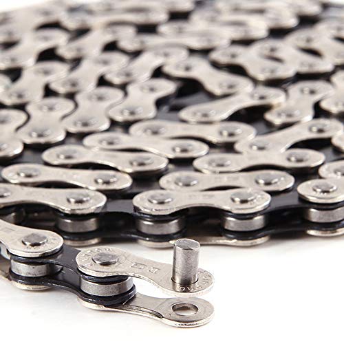 18/21/24 Speed Bicycle Chain - Stainless Steel Bicycle Missing Chain Link - 58.66X0.31X0.20 Inch #TOP6
