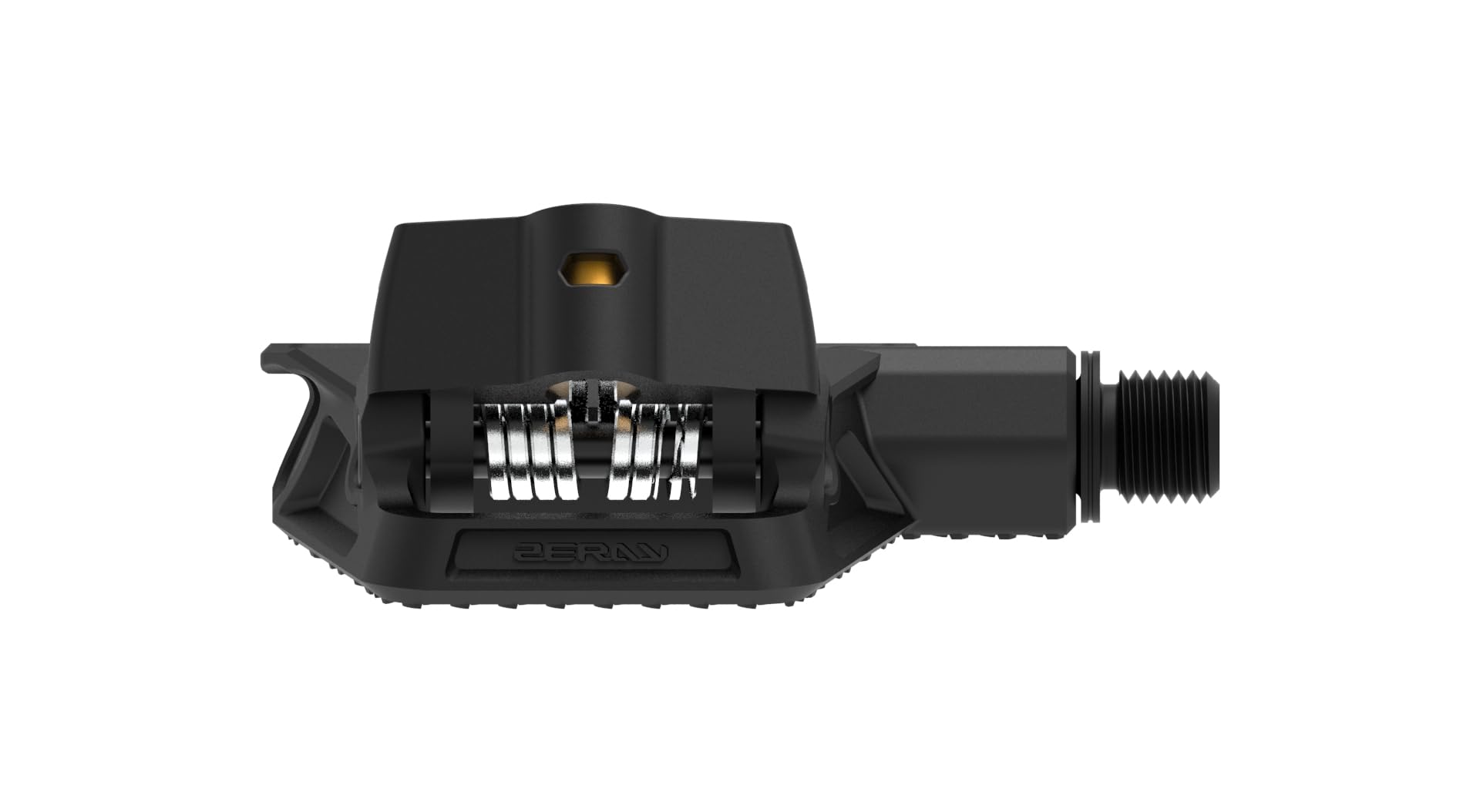 ZERAY ZP-115X – Pedales de Carretera Mixtos 2 en 1 con calas Look KEO | Plataforma + Automáticos | Carbono + Nylon, Rodamientos sellados, 292g/par (Negro)