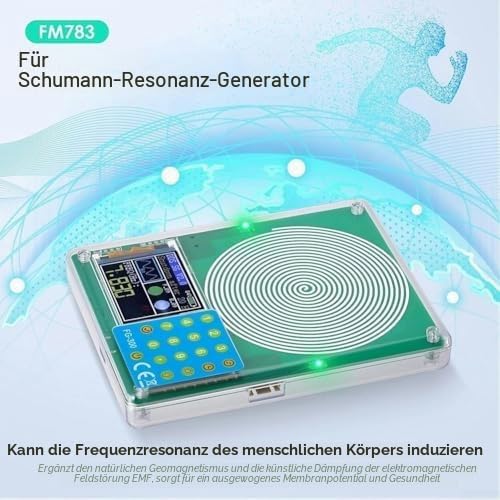 FG-300 Signalgenerator, 0,01 Hz - 200 kHz, verstellbarer Sinuswellenausgang mit quadratischen und abgeschrägten Wellenformen für Schumann-Resonanzprüfung, Kalibrierung und Laborgebrauch, angetrieben