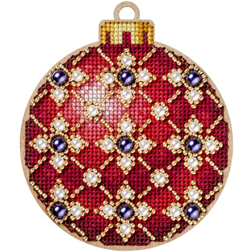 Image of Wizardi Wonderland Crafts Cross-Stitch kit on Wood FLW-009