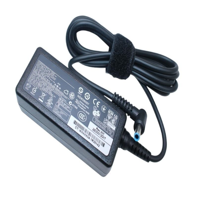45W 19.5V 2.31A Laptop Charger Adapter for HP Stream X360 13 14 with 4.5 * 3.0mm Plug Model Numbers 854054-001 741727-001(UK Plug)