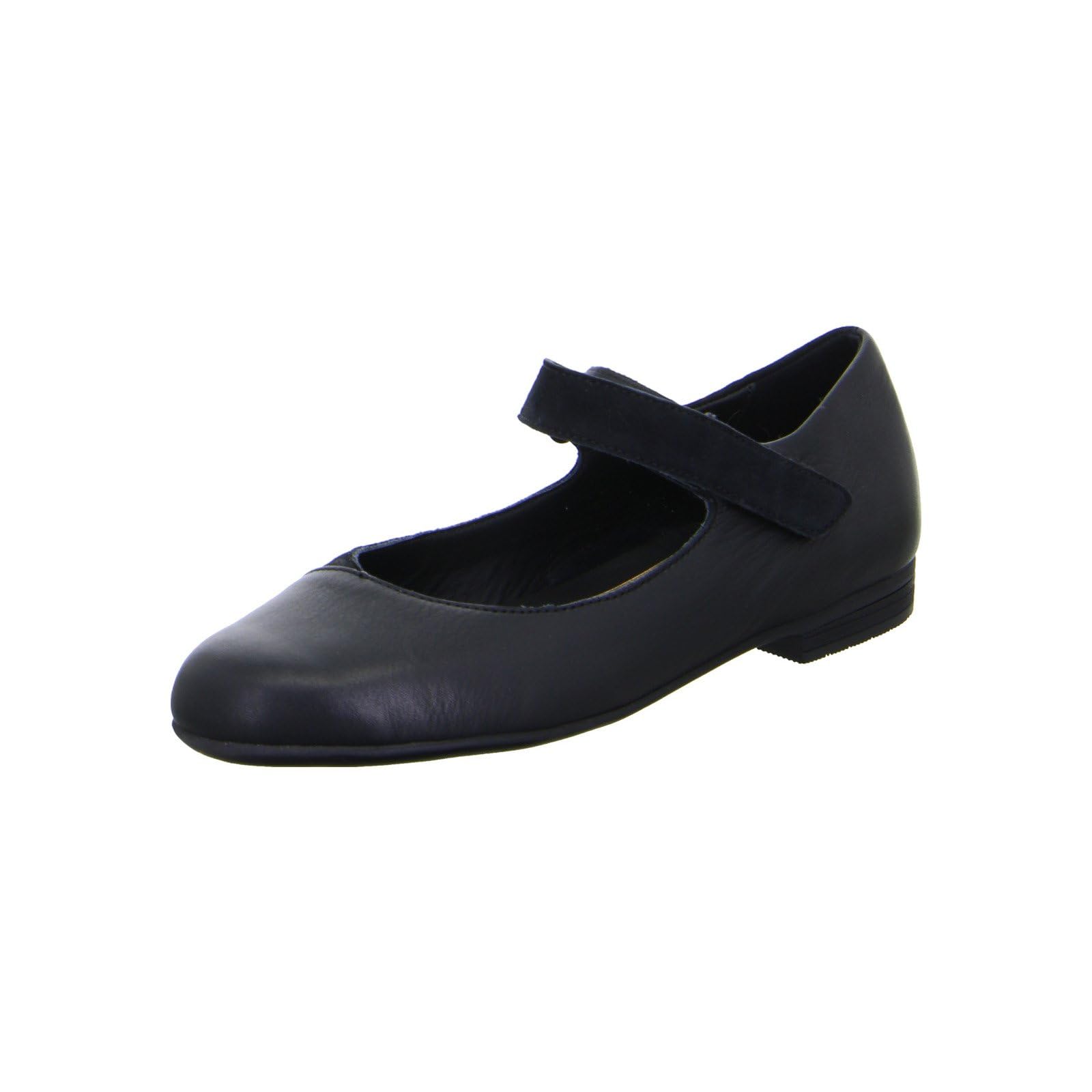 ARA Women's Sardinia Ballet Flats, Black, 37.5 EU