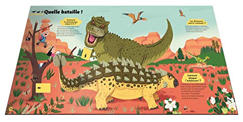 Tout sur les dinosaures - Le grand Kididoc animé - Livre pop-up - dès 5 ans