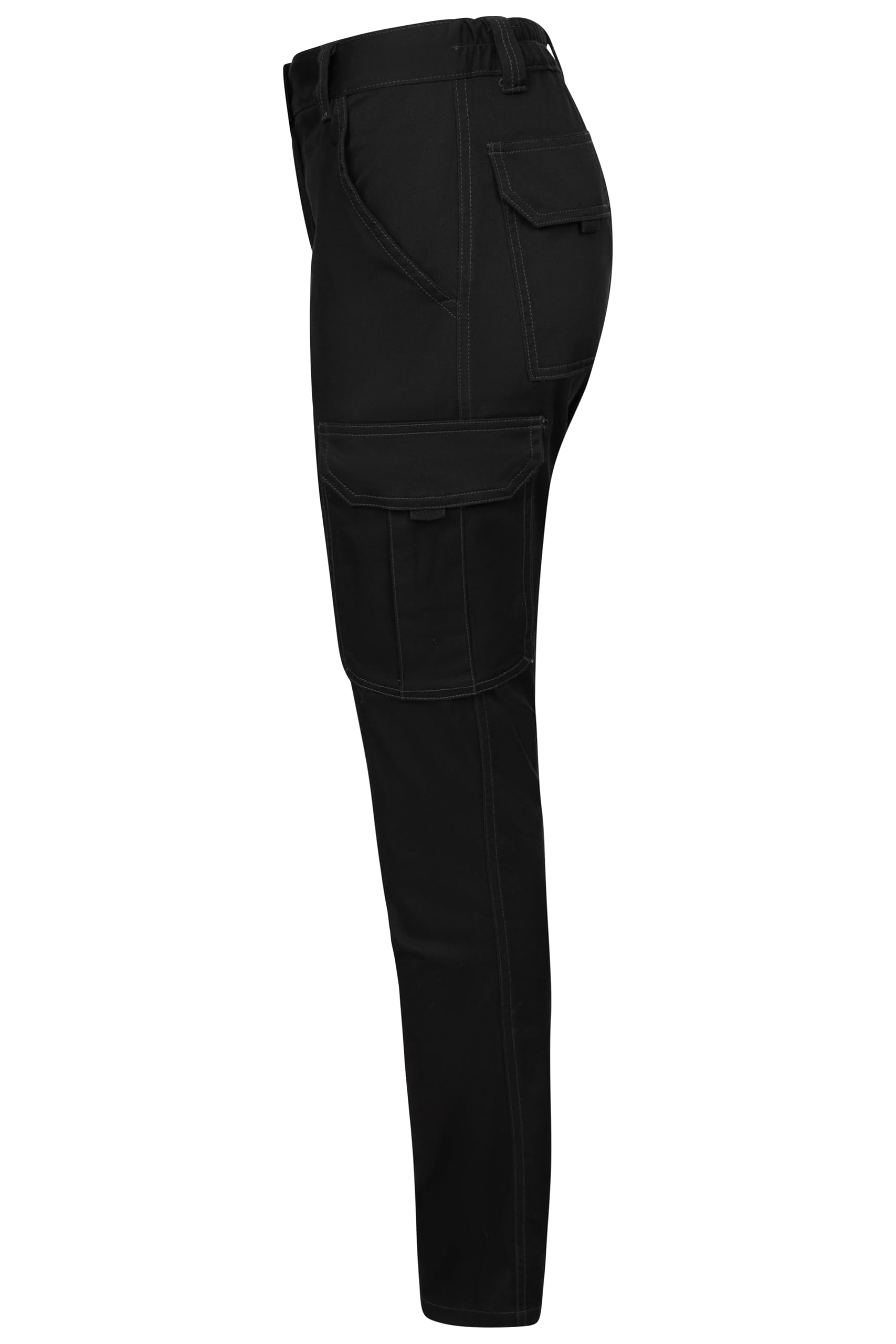 VELILLA Damen Arbeitshose Stretchhose für Damen mit Mehreren Taschen