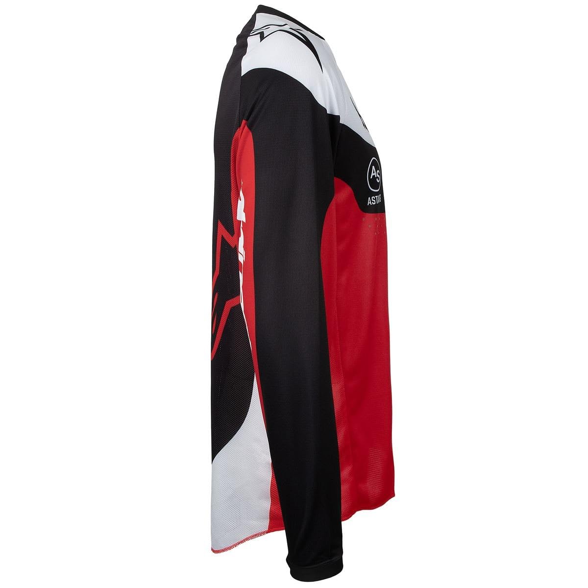 Alpinestars Pro-Dura Maglia da motocross, nero/rosso/bianco, 2XL