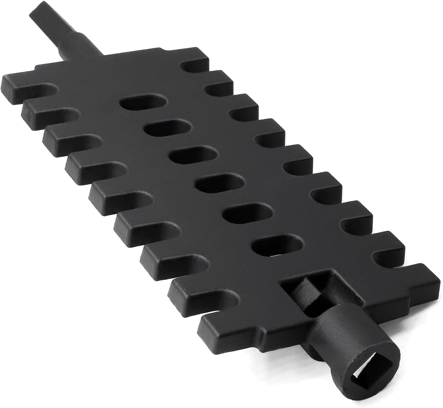 Hiorucet 40257 Cast Iron Shaker Grate for US Stove, Vogelzang, Johnson Wood Stoves & Furnaces, Hot Blast 1500 1557M 1300 1537 1357M 1400 1537G 1537M, AF22, J9900, J7300, Norseman 2500 1500, 2 Pack.