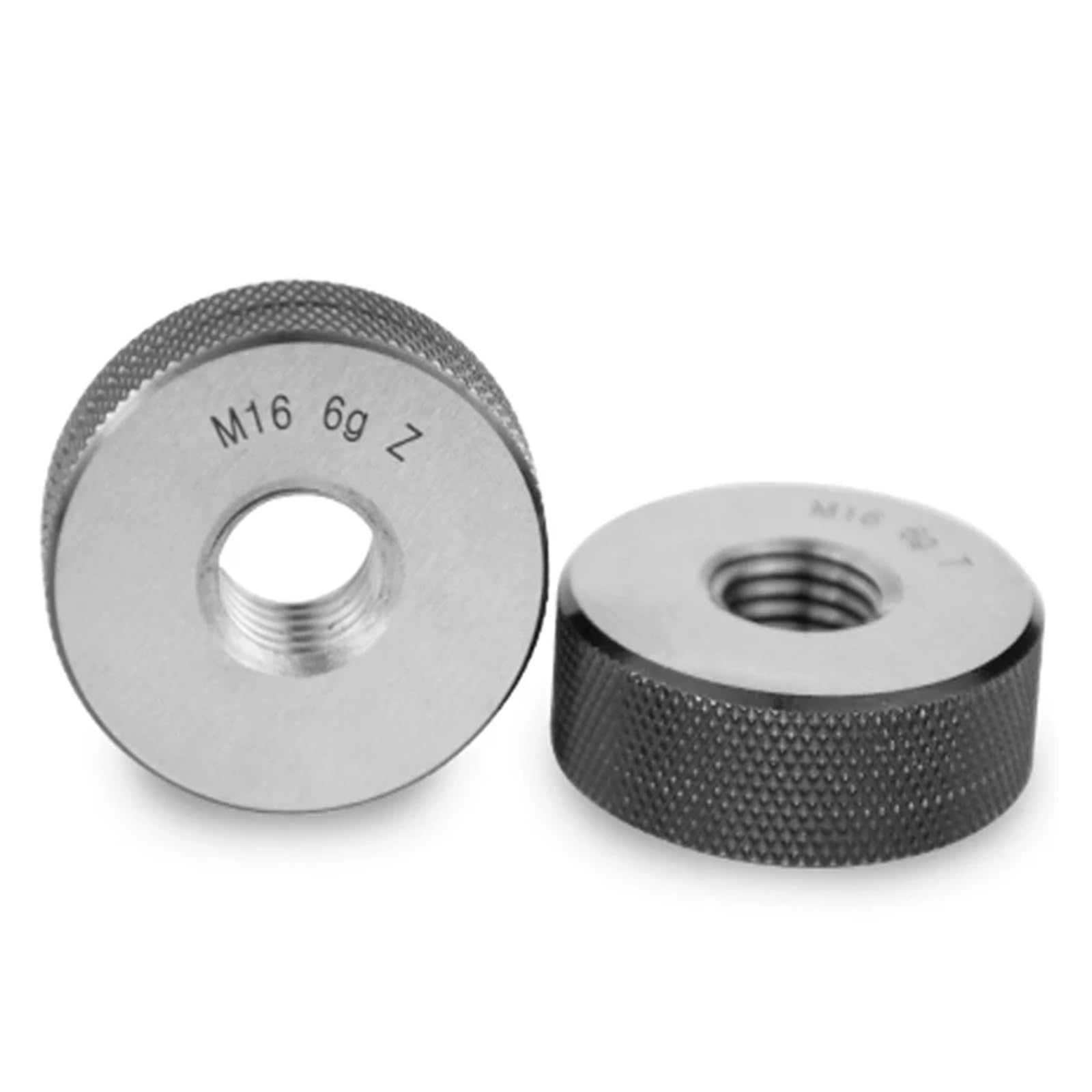 Szablon do gwintów, zestaw 2 sztuk, Go-No-Go-Go-Go-Go-Gage, metryczny, 6 G, M3 do M16 (M3 x 0,5)