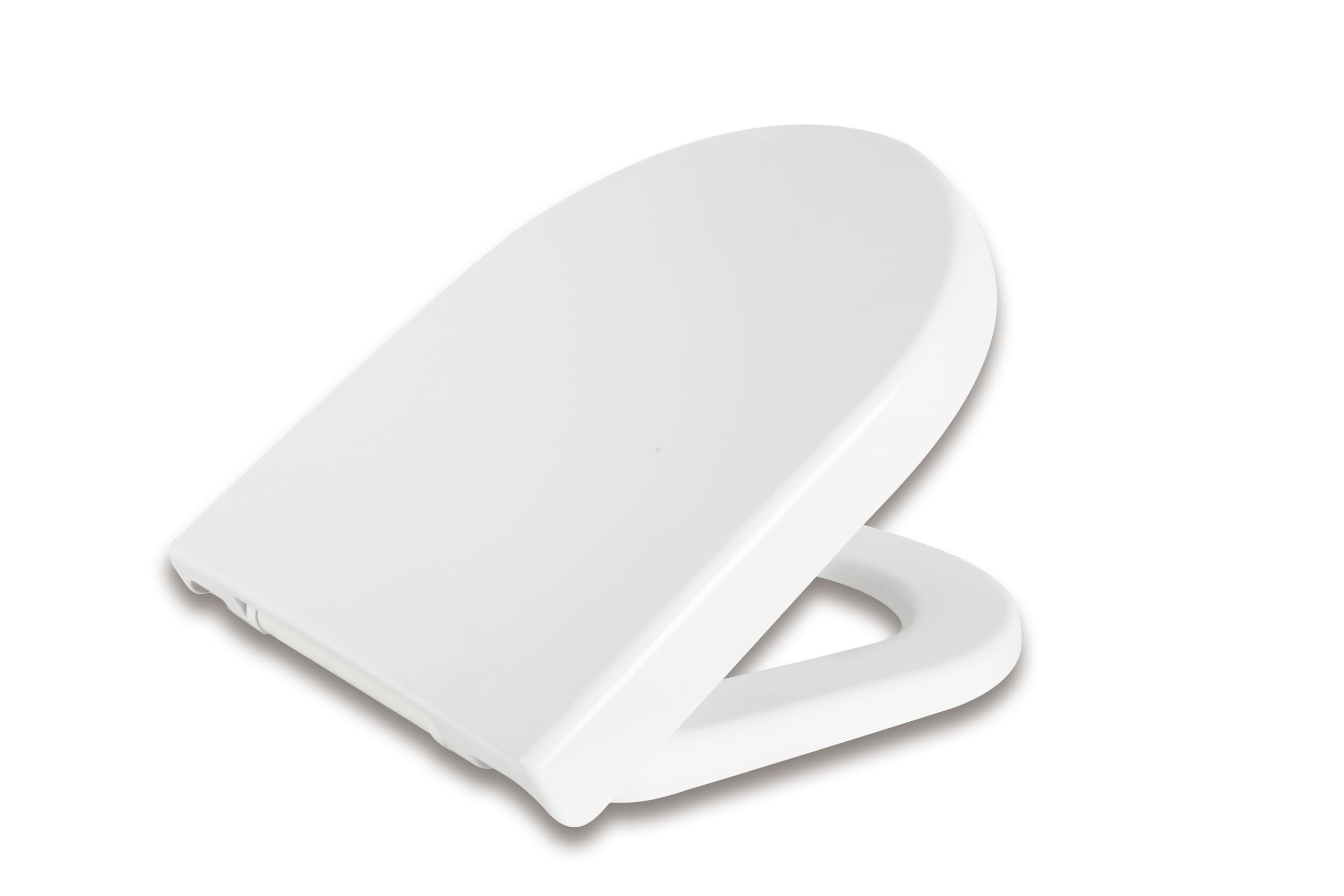 Toilet Seat Suitable for Villeory & Boch Subway Soft-Close Mechanism and Removable for Cleaning, Duroplast Material, White (Suitable for Architektura I Subway 1.0)