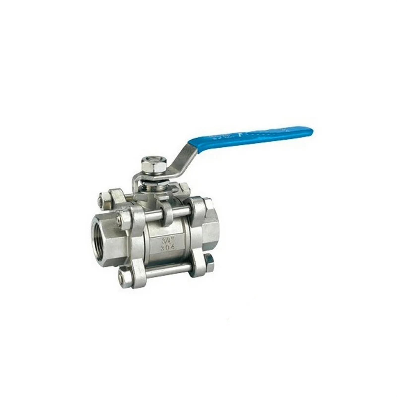 Vanne à boisseau sphérique 3/4 inox 304 haute performance pour fluides chauds