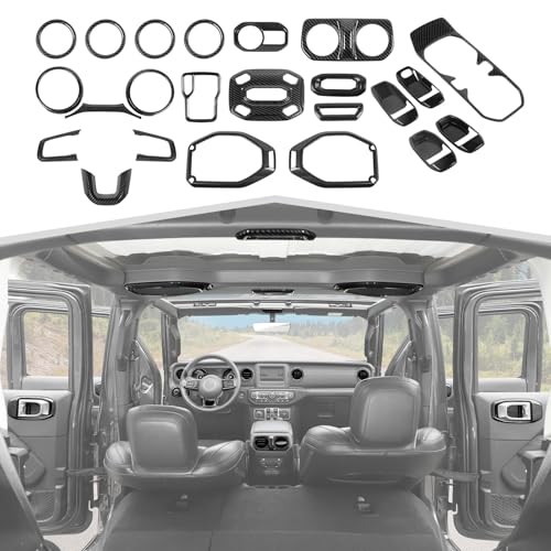 Garnitures intérieures pour Jeep Wrangler JL pour masquer les rayures de porte-gobelet