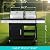 GRILL DEPOTS 3 Burner Gas & Charcoal Combo Grill with Side Burner, 39,000 BTU Propane BBQ Grill, Cast Iron Grates & Griddle, Warming Rack, Grease Tray, Storage Cabinet, 4 Wheels for Outdoor Patio