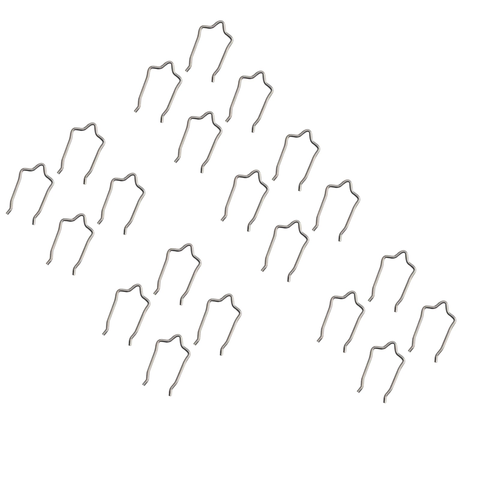 Geavonyg Multicolor 20Pcs Steel Adapter Retainer Clip Shower Adapter Fixing Clip Simple Installation Suitable For 96914 82604 Cartridges Shower Gate Retaining Clamps