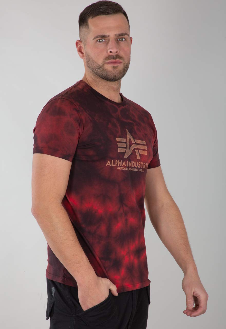 Alpha Industries Podkoszulek dla mężczyzn Podstawowe T Batik