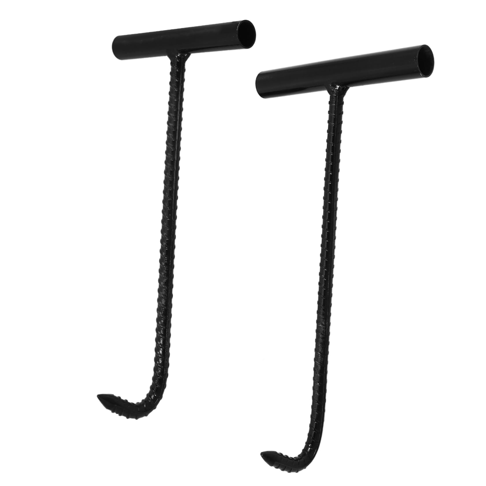 BELLIFFY Sewer Hook Tool 2pcs Portable Lifting Hooks Enhanced Durability for Manhole Lid