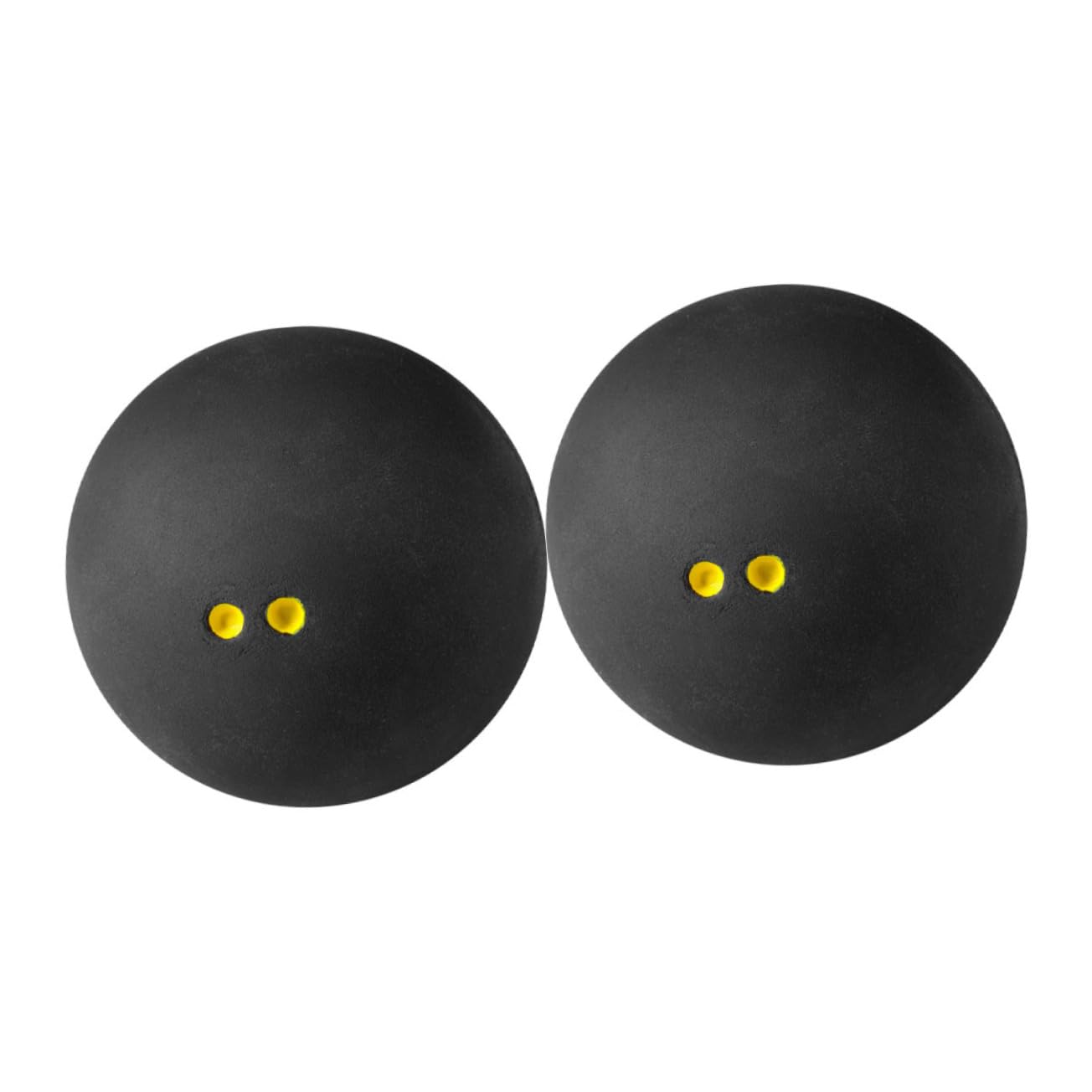 SUPVOX High Elastic Squash Balls 2pcs Mini Racket Ball for Training and Reflexes