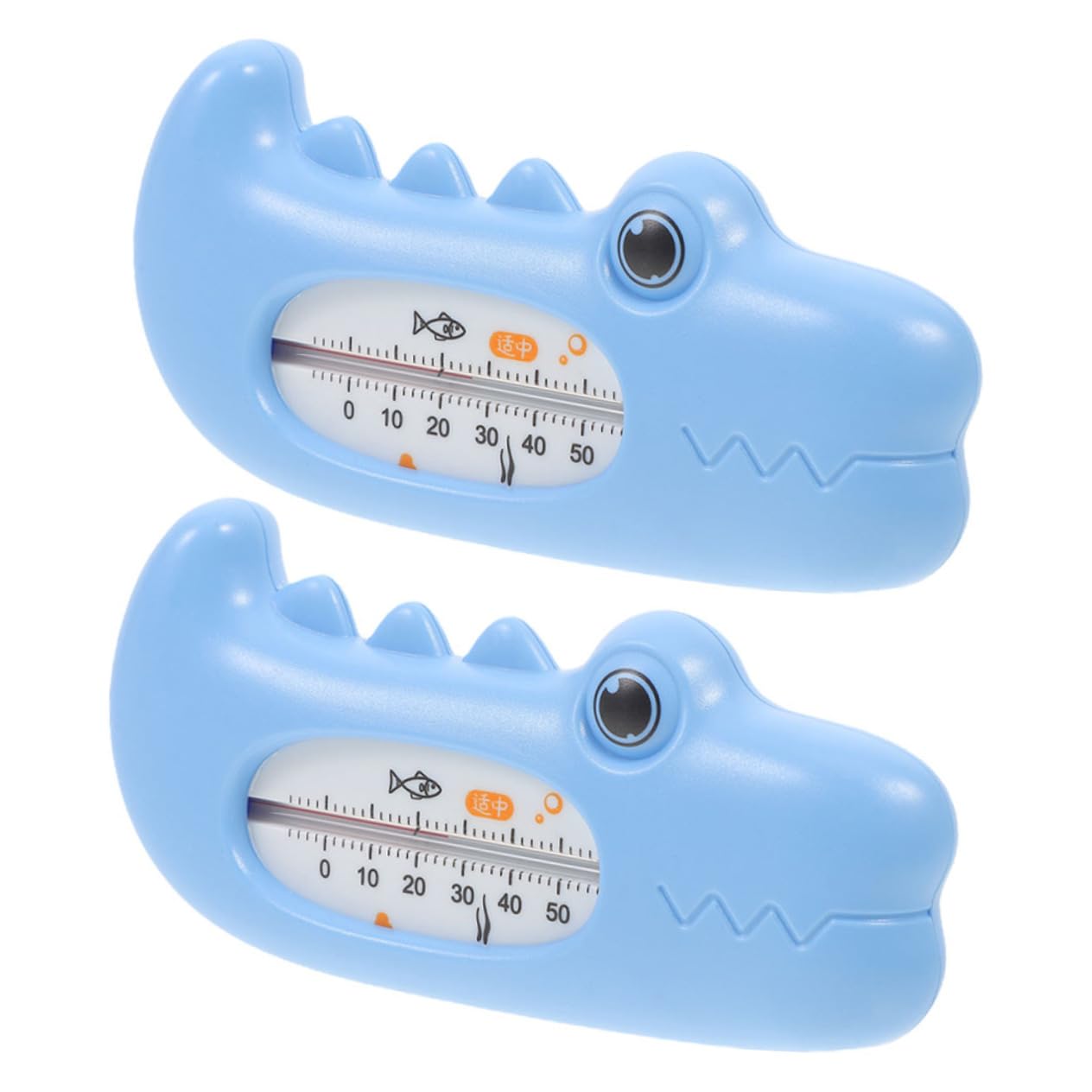 SUPVOX Termómetro De Estanque Temperatura Bañera Termómetro De Agua Para Sumergir En Frío Termómetro De Spa Para Páginas Sky-blue 2 Piezas X 4