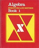 Algebra: Structure and Method 0395204895 Book Cover
