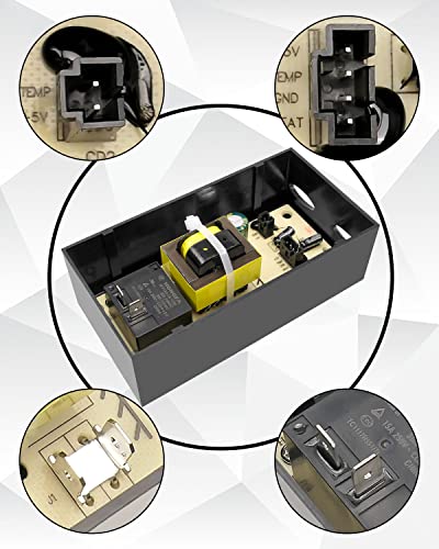 Power Circuit Board Replace 9907160013 Fit for Masterbuilt Digital Electric Smoker MB20071117, MB20070619, MB20071418, MB20071619, 20071117, 20071218
