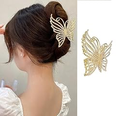 Pearl Rhinestone Butterfly