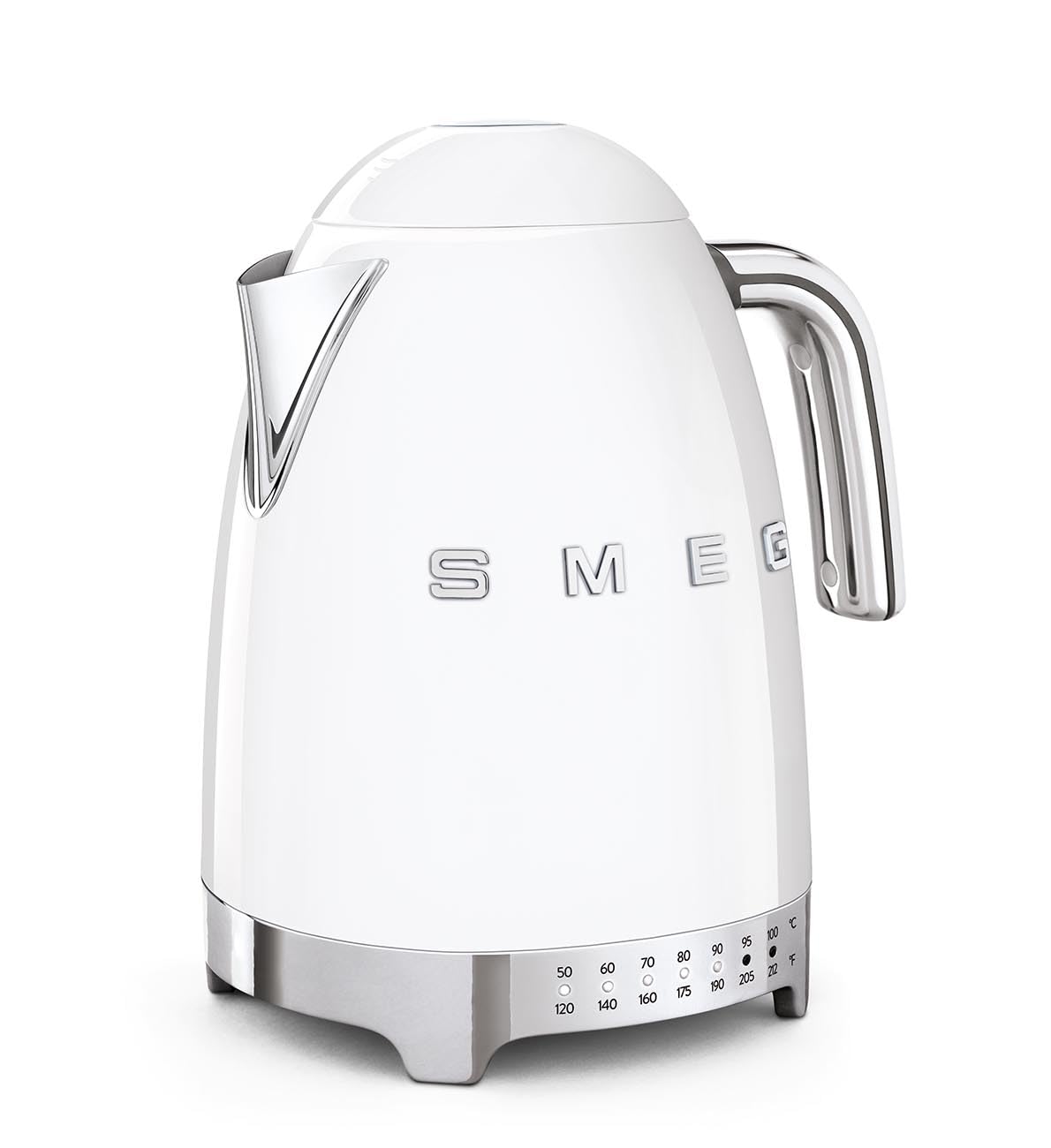 Smeg 50's Retro Style Aesthetic Variable Temperature Kettle, White