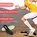 Shoe Insoles for Men or Women - Footfeet Comfortable Memory Foam Insoles, Feet Insoles Arch Supports Orthotics Inserts Relieve Flat Feet, High Arch, Foot Pain(M)