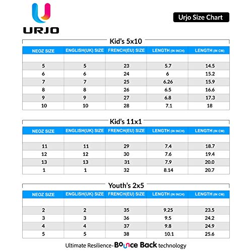 Image of URJO GEMS Kid's Clogs /Sandals with Adjustable Back Strap Ultra Soft & Flexibility Anti Skid Comfortable Waterproof Daily Mules Clogs /Sandals Boy's & Girl's
