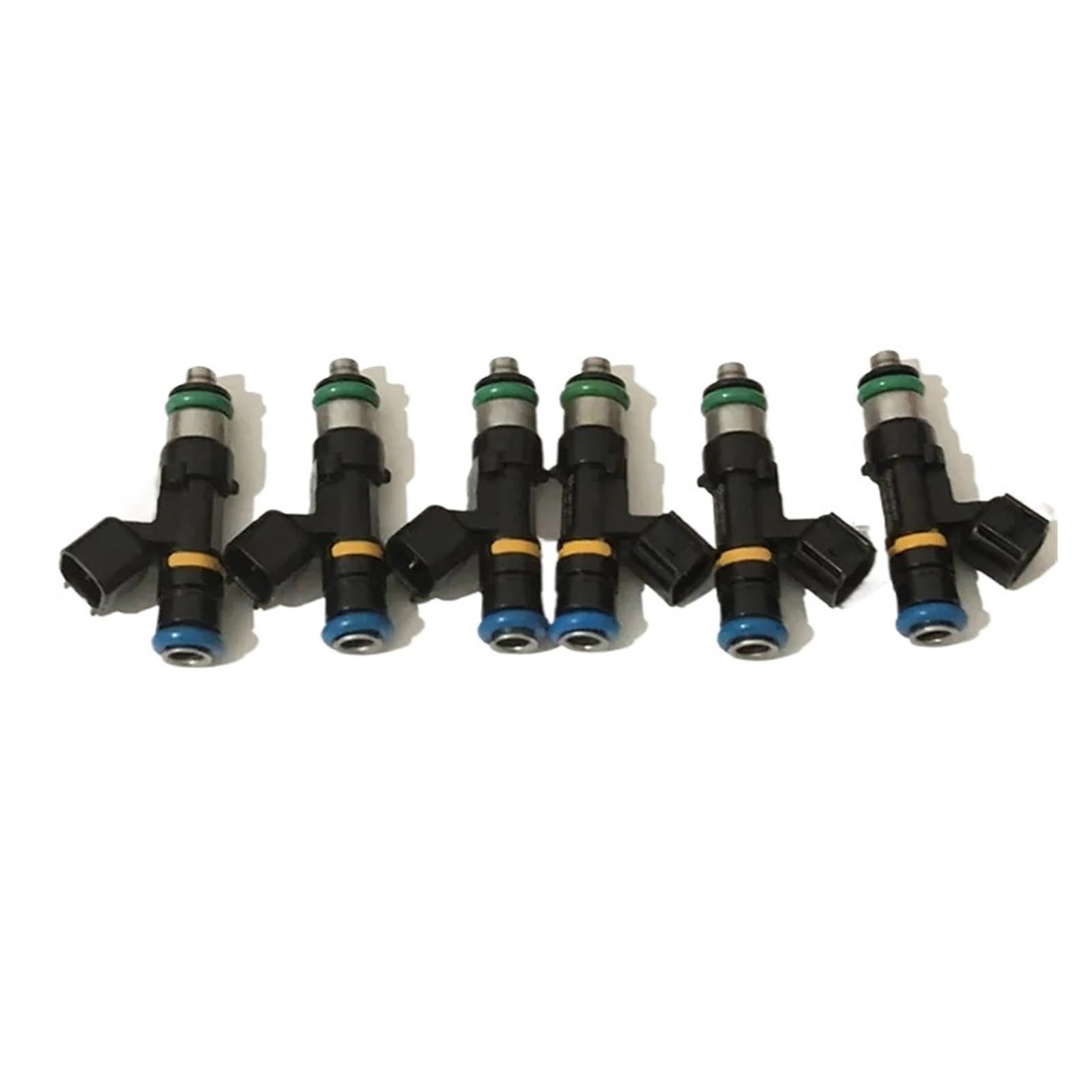 6x Top Feed High Performance 48mm Ev14 1000cc E85 High Impedance Flow Dopasowany wtryskiwacz paliwa 0280 158 117 0280158117 Kompatybilny z Supar