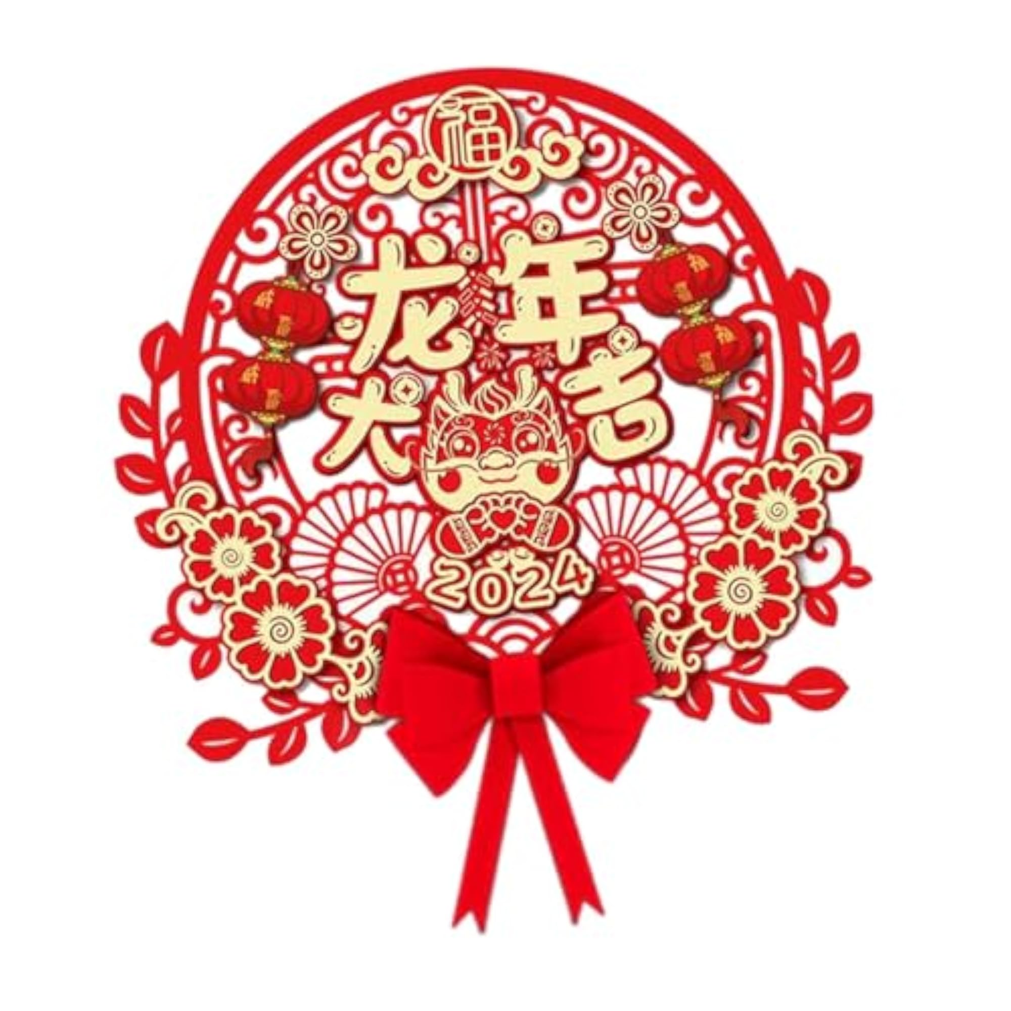 Chinese New Year Door Sticker Window Decals