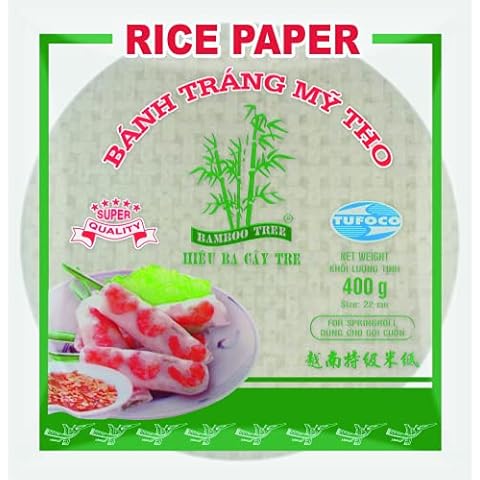 BAMBOO TREE - Reispapier 22Cm. (Sommerrollen) - (1 X 400 GR) Cover