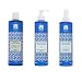 Válquer Profesional Pack Capilar Reparación Total. Champú Zero% 400 ml + Mascarilla efecto hielo 300 ml + Acondicionador bifásico 300 ml. Cabellos dañados 1300 g