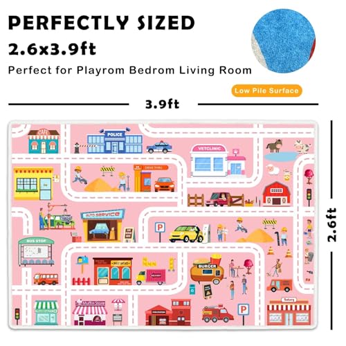 Carpets for Kids 2006 Ladybug Circletime Decorative Classroom Counting Rug 6ft 9in x 9ft 5in Oval Multi Color