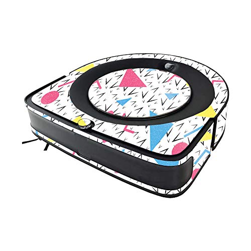 Image of MightySkins Glossy Glitter Skin Compatible with iRobot Roomba s9 Vacuum - 90s Fun | , Durable High-Gloss Glitter Finish | Easy to Apply and Change Styles | Made in The USA