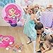 WERNNSAI Mermaid Piñata-Mermaid Party Piñata with Bat and Blindfold for Girls, Kids Birthday Party Games Anniversary Celebration Classroom Activities Mermaid Themed Party Decorations (15.7’’ x 12.2’’)